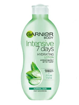 Garnier Intensive 7 Days Hydrating Body Lotion with Aloe Vera for Normal Skin - 250 ml