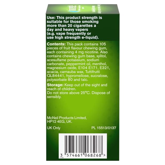 Nicorette Fruit Fusion 4mg 105