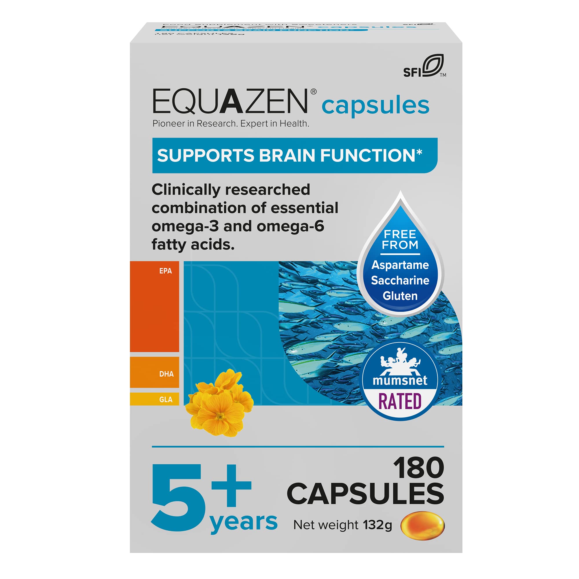 Equazen Eye Q Omega 3 & 6 180 Capsules (N)