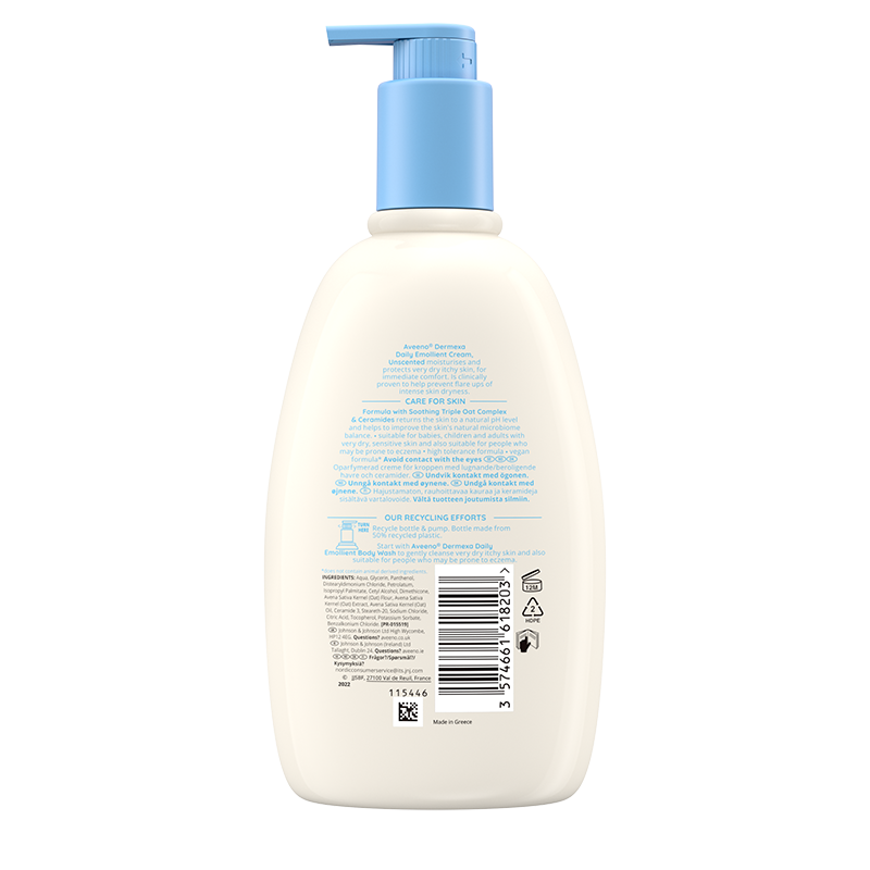 Aveeno Dermexa Daily Emollient Cream 500ml