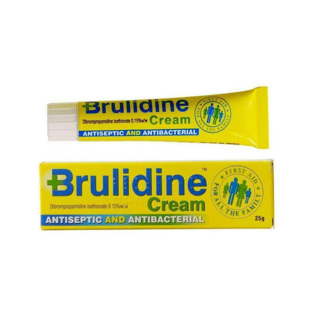 Buy Brulidine Antiseptic and Antibacterial Cream 25g