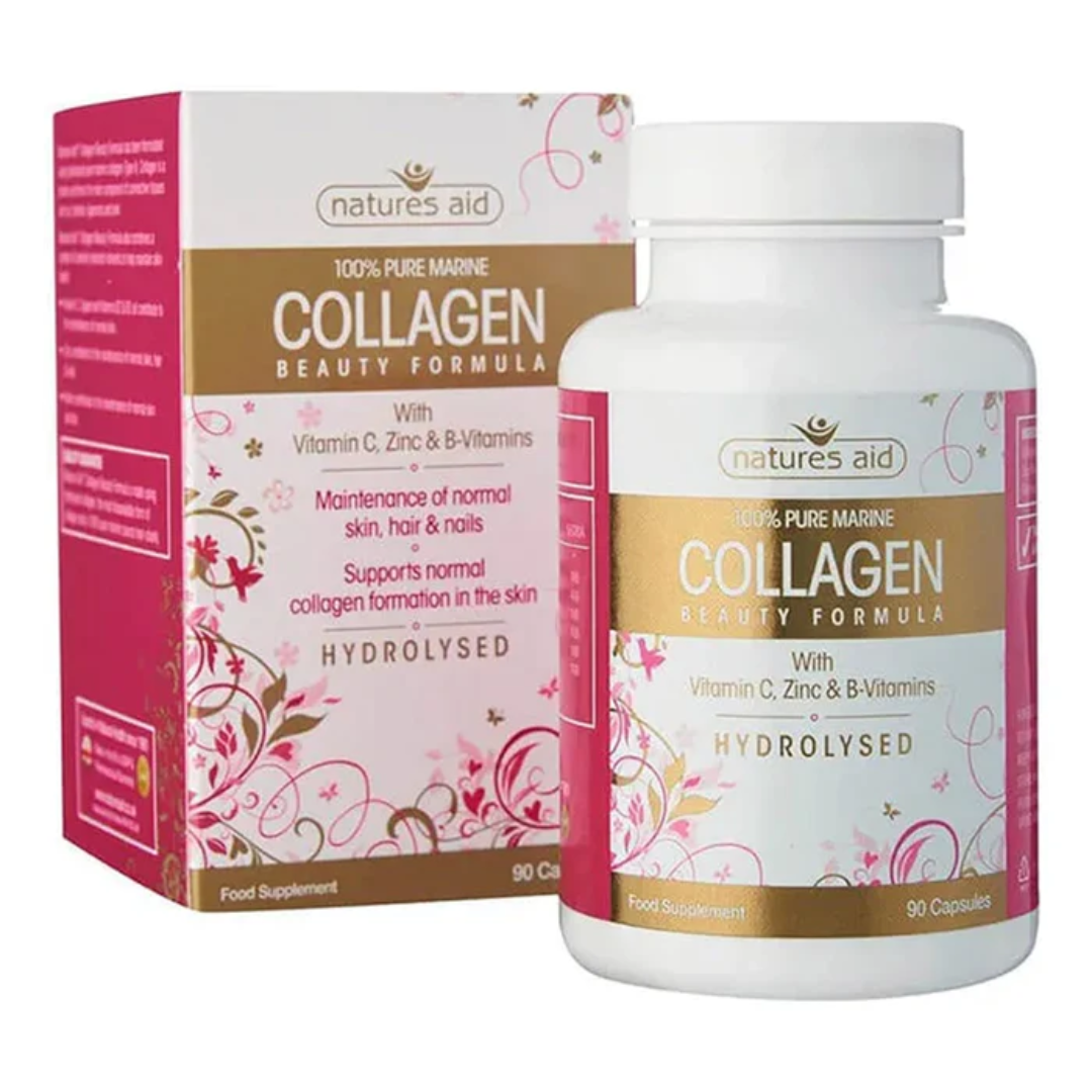 Natures Aid Collagen Beauty Formula 90 Tablets (D)
