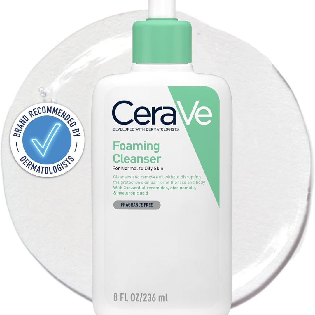 CeraVe Foaming Cleanser for Normal to Oily Skin 236ml (T)