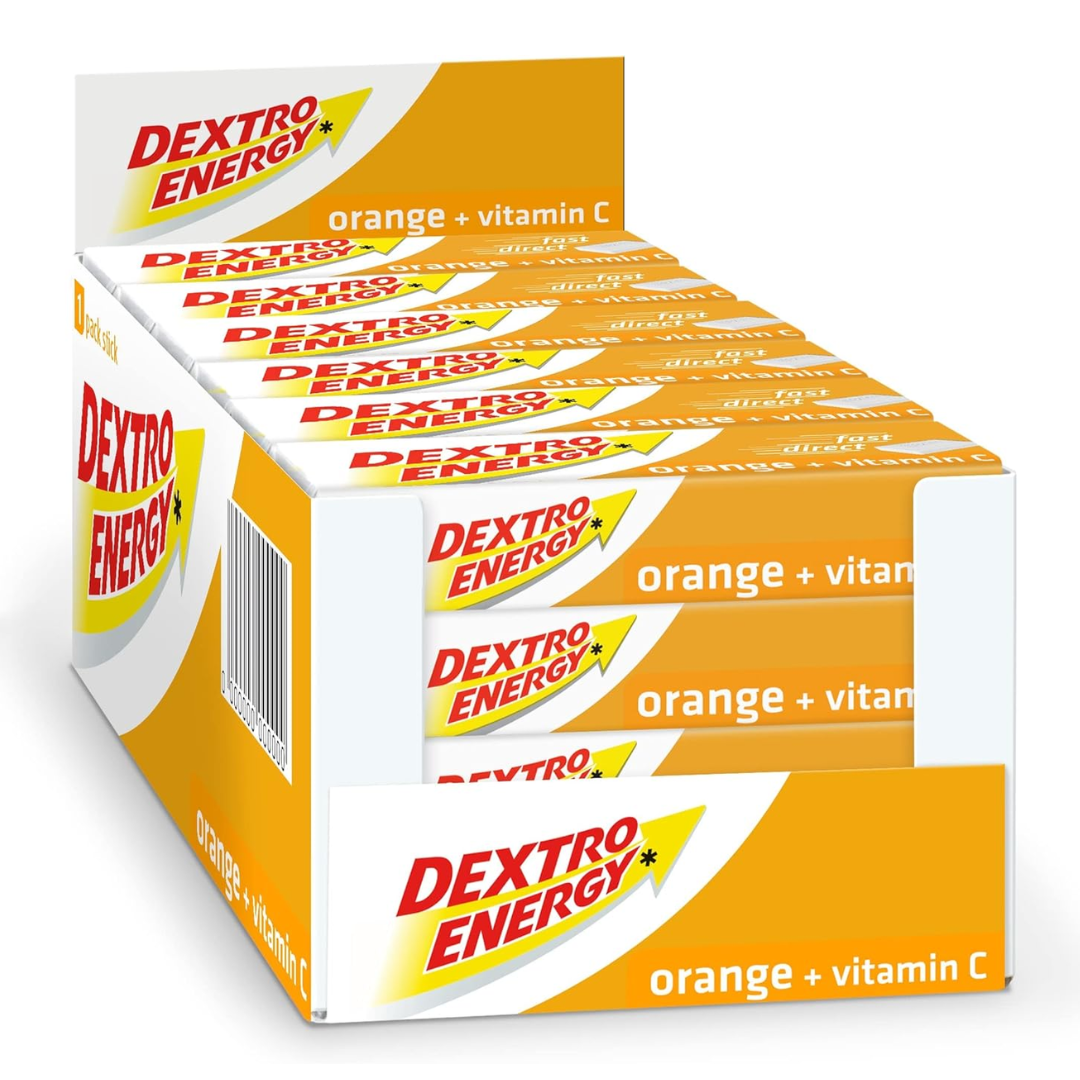 Dextro Energy Orange Glucose Tablets with Vitamin C 12*14 (T)