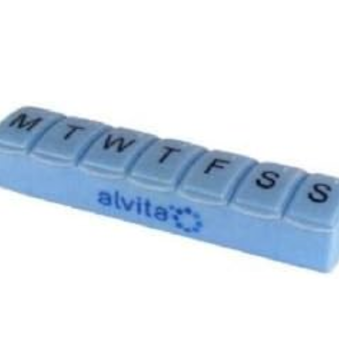 Alvita Large Pill Box 7 Day Pack of 1 (T)