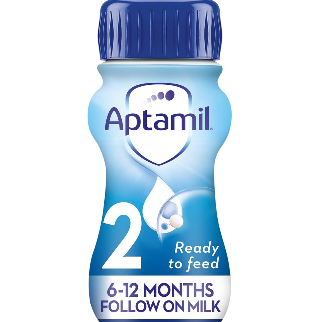 Aptamil 2 Follow On Baby Milk Ready to Use Liquid Formula 200ml (T)