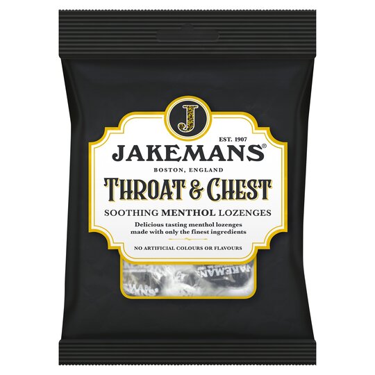 Jakemans Throat & Chest Soothing Lozenges 160G