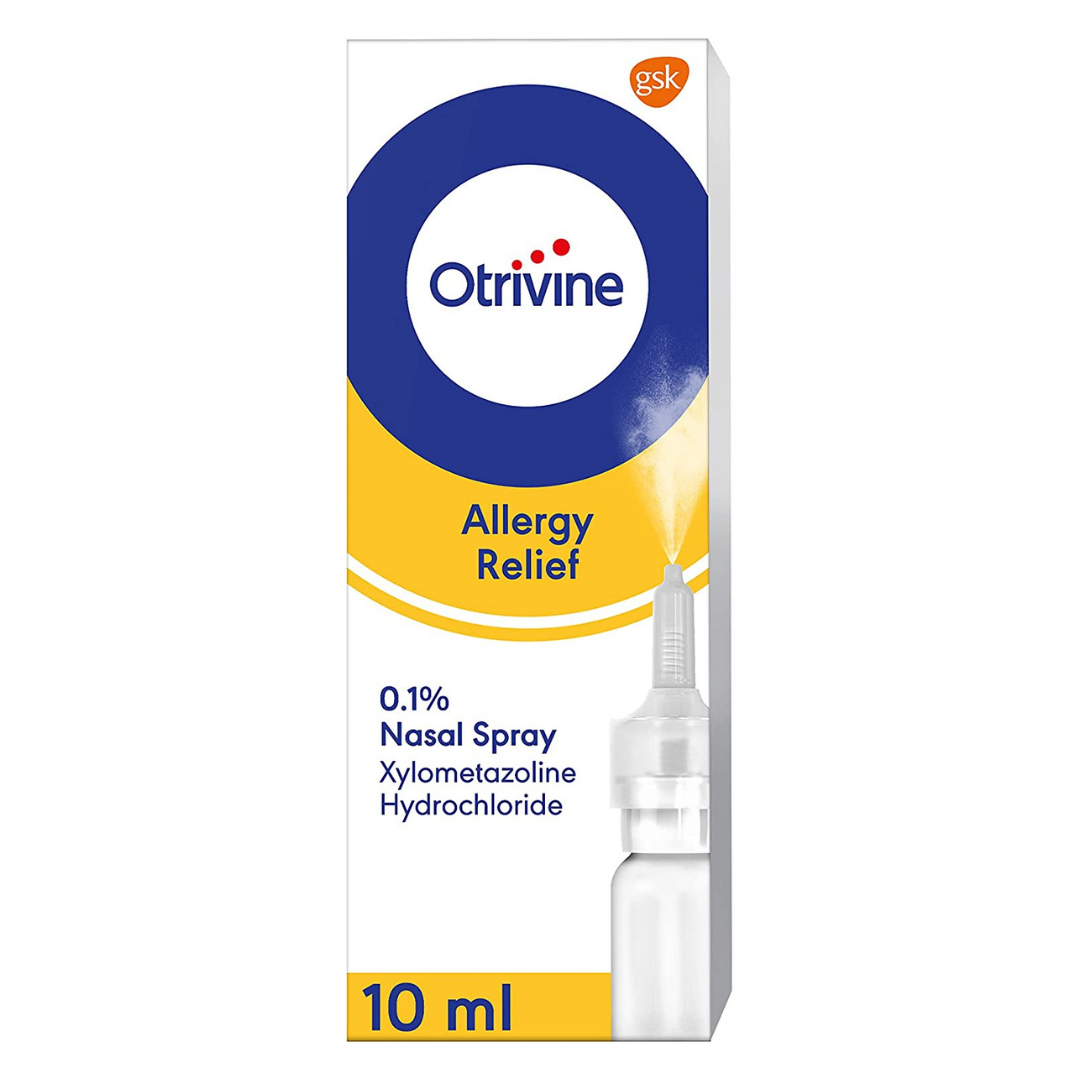 Otrivine Allergy Relief 0.1% Nasal Spray 10ml