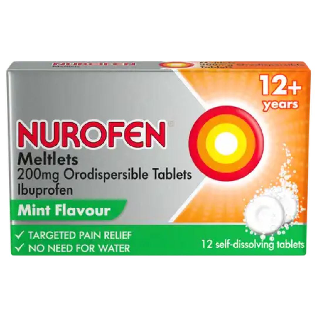 Nurofen Meltlets Mint 200mg