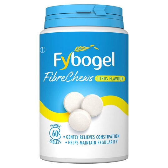 Fybogel Fibre Chews - Citrus Flavour - 60 Tablets