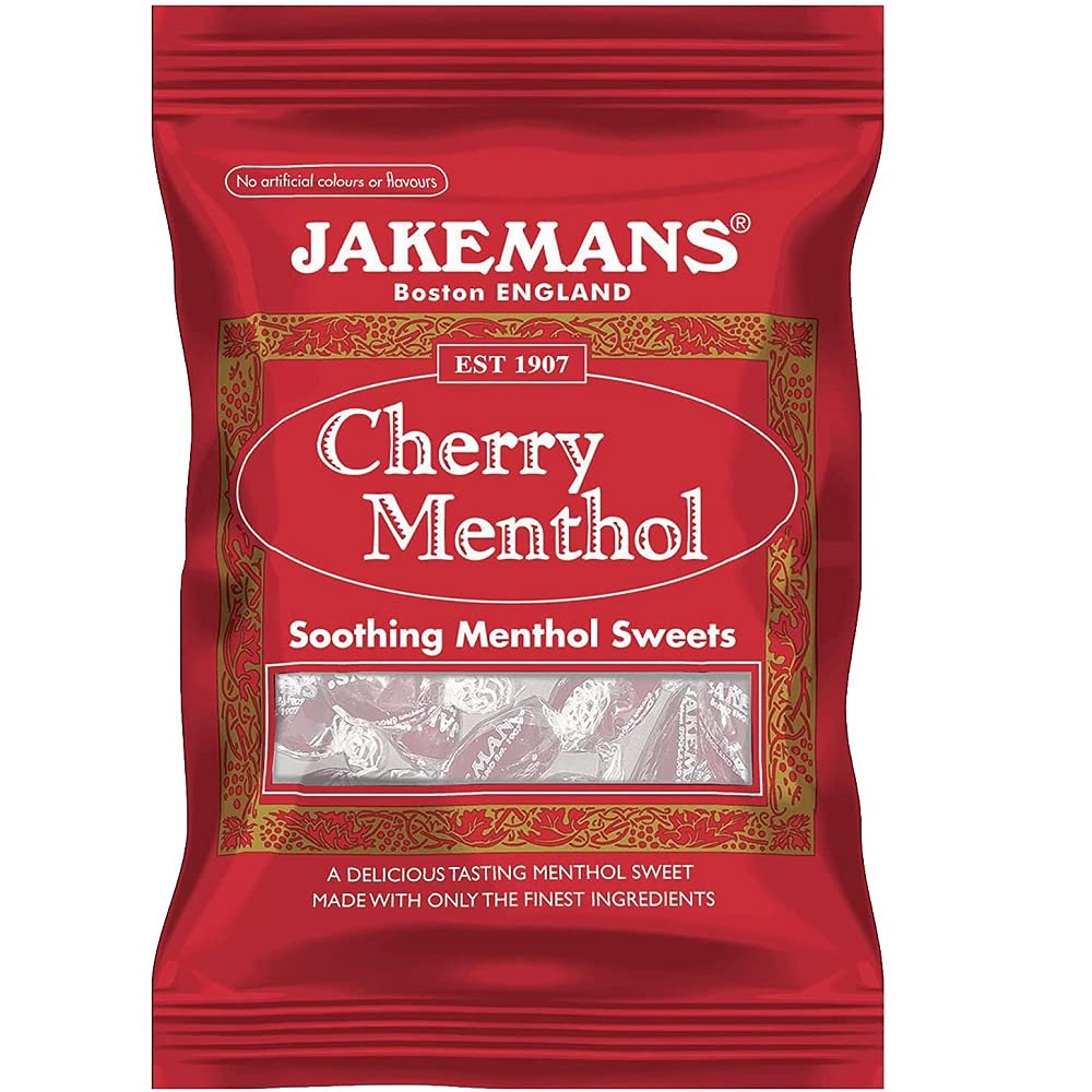 JAKEMANS CHERRY MENTHOL JM151 100G by Jakemans