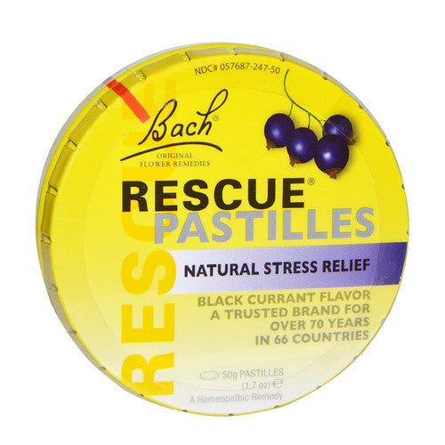 Rescue Pastilles Blackcurrant 30g