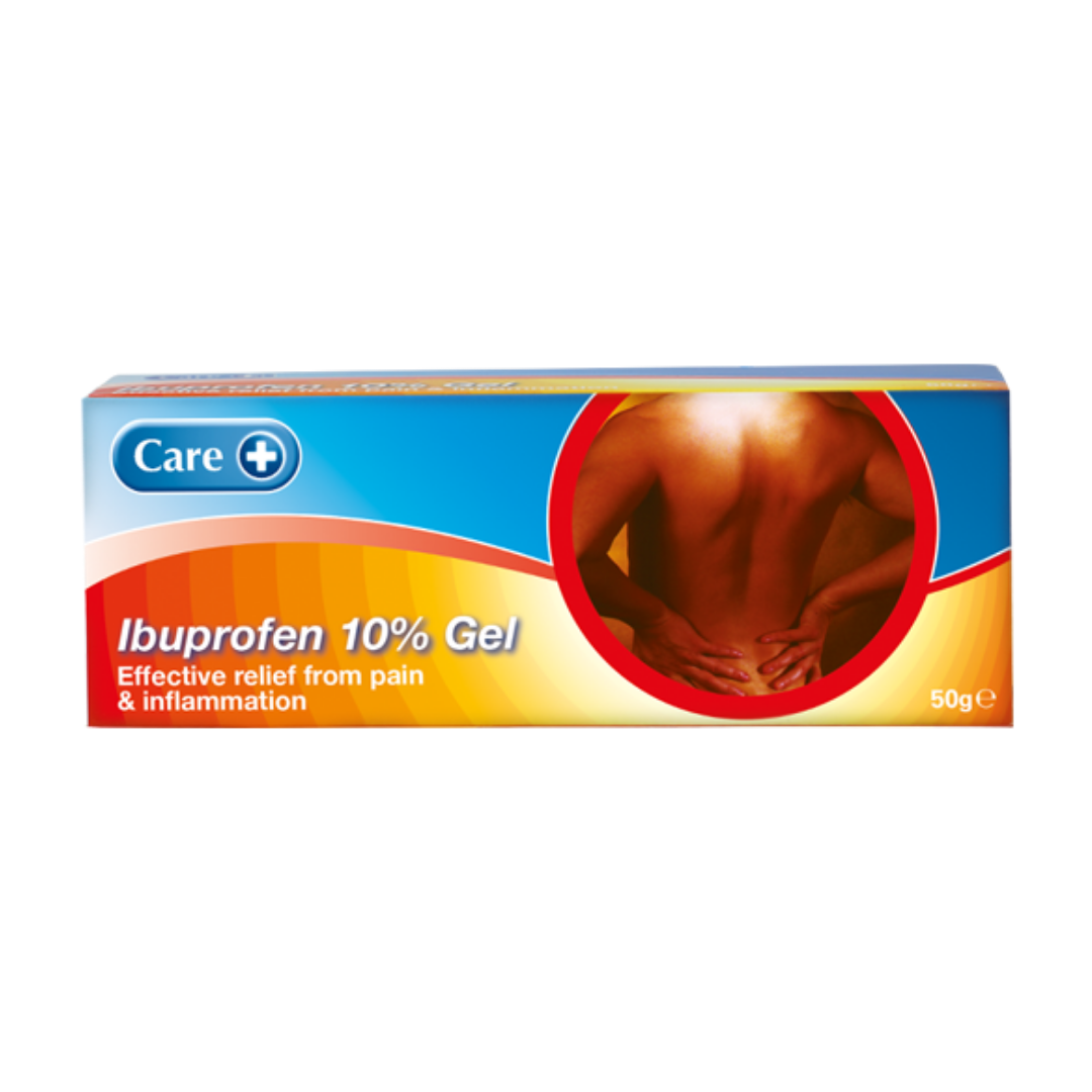 Care Ibuprofen 5 Gel 50g Back Pain Gel