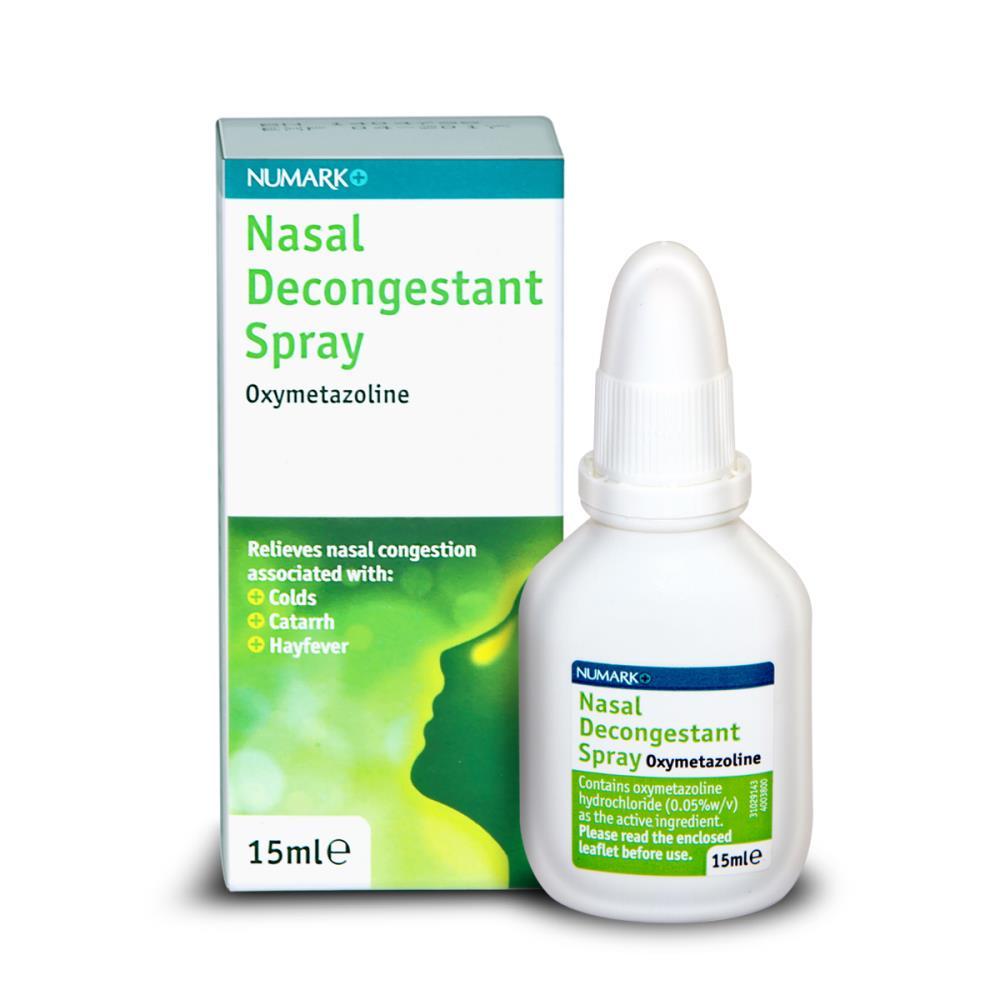 Numark Nasal Decongestant Spray 15ml