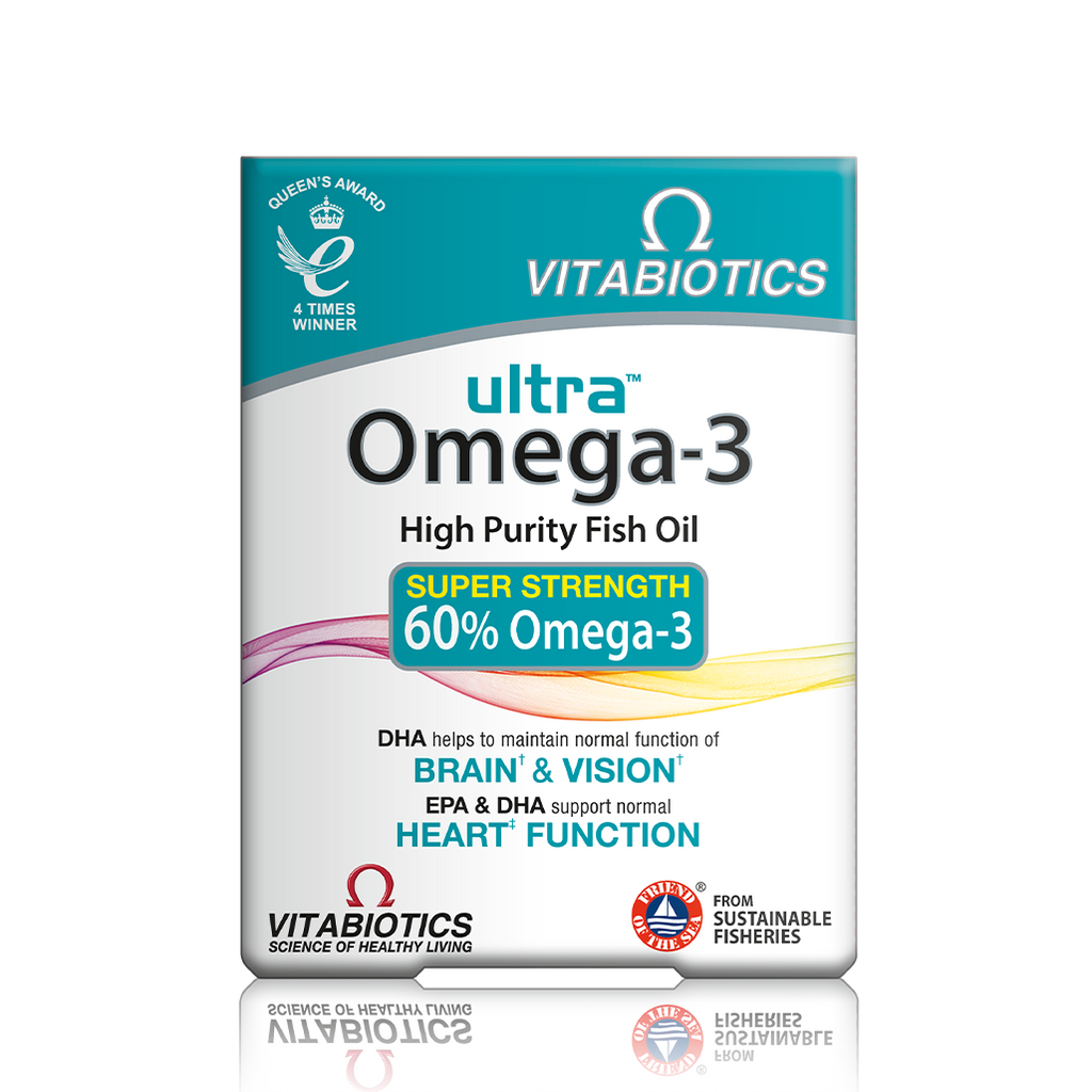 Shop Vitabiotics Ultra Omega-3 Capsules, Pack of 60 (N)