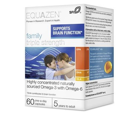 Equazen Family Triple Strength Capsules - 60 Capsules