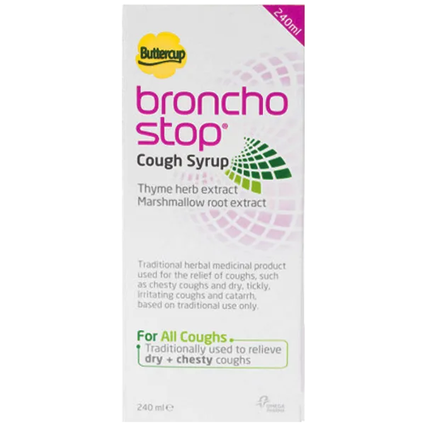 Buttercup Bronchostop Cough Syrup 240ml