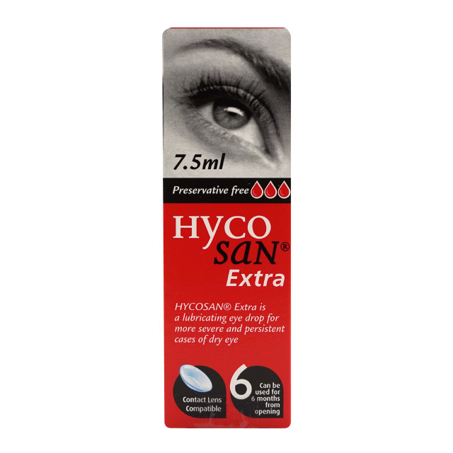 Hycosan Preservative Free Eye Drops 7.5ml Eye Care