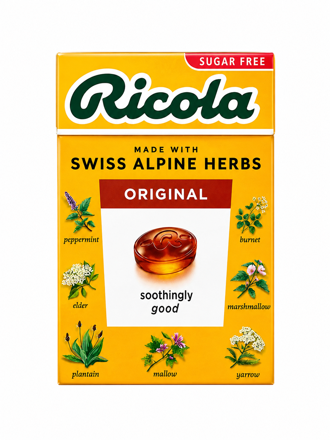 Ricola Original Sugar Free Swiss Herb 45G