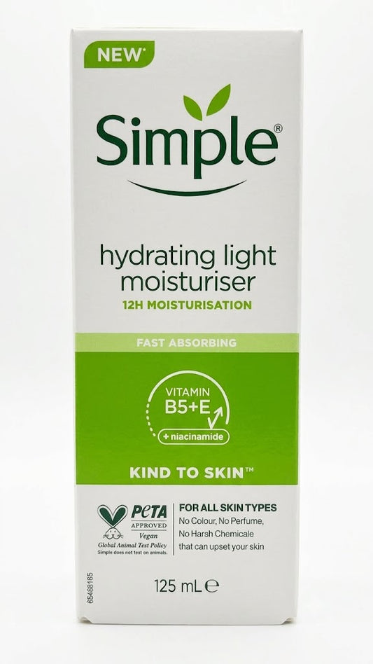Simple Hydrating Light Moisturiser 125ml