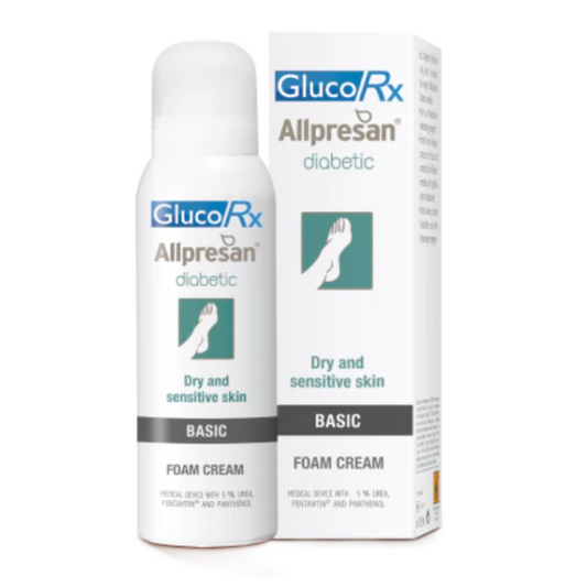 Allpresan Foam Foot Cream For Diabetics 5% Urea Basic 35ml