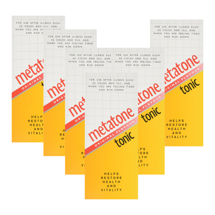 Metatone Tonic Original Flavour - 300ml - 6 Pack