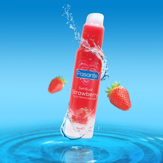 Pasante Sensual Strawberry Flavoured 75ml Pump Bottle