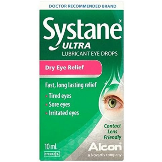 Systane Ultra Lubricant Eye Drops 10ml (P) (N)