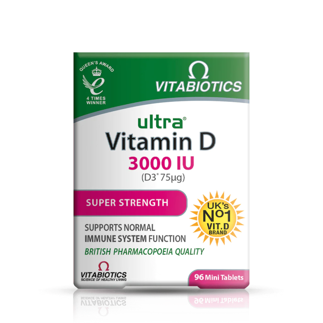 Ultra Vitamin D 3000IU 96 Tablets
