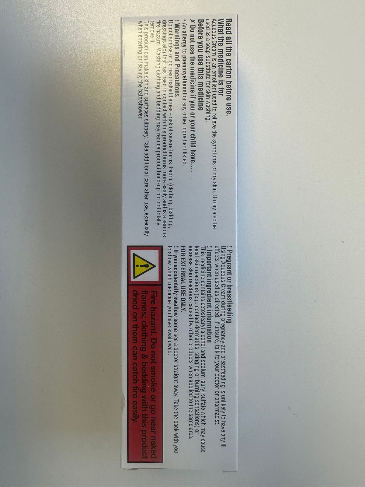 Care Aqueous Cream 100g