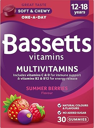 BASSETTS M/VIT 12-18 SUMMER BERRY 30