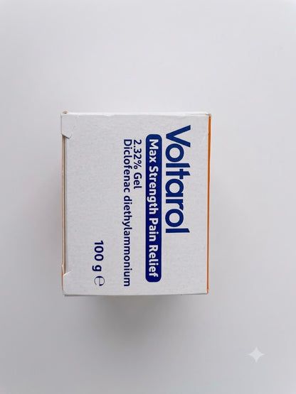 Voltarol Max Strength Pain Relief Gel 12 Hour 2.32% 100g (P) (A)