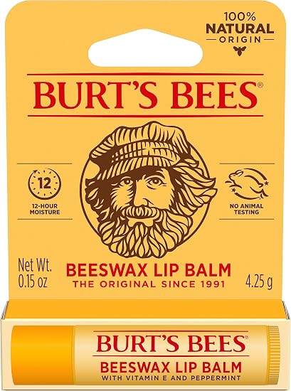 BURTS BEES BEESWAX LIP BALM 4.25G