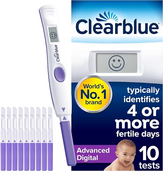 Clearblue Advanced Digital Ovulation Test Kit – 10 Tests