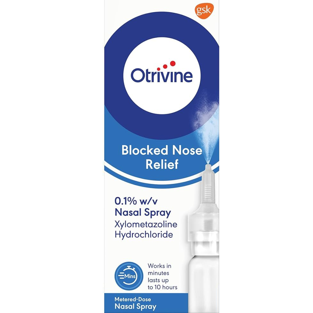 Otrivine Blocked Nose Relief 0.1% w/v Nasal Spray 10ml
