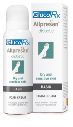 Allpresan Diabetic Foot Foam Cream Basic 300ml