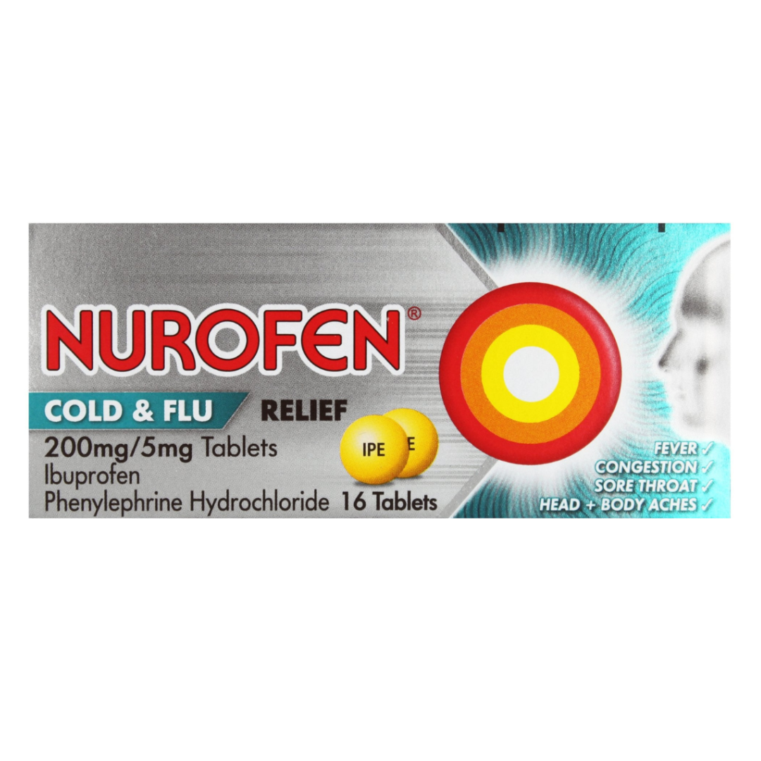 Nurofen Cold & Flu Relief 200mg