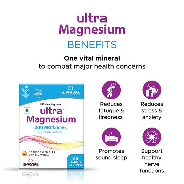 Ultra Magnesium 60 Tablets