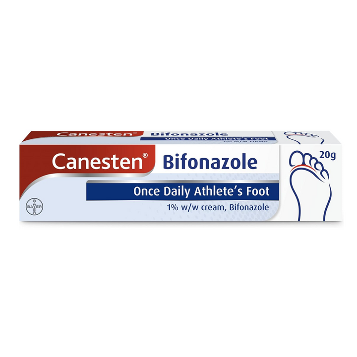 Canesten Bifonazole Once Daily Athlete's Foot 1 Cream 20g