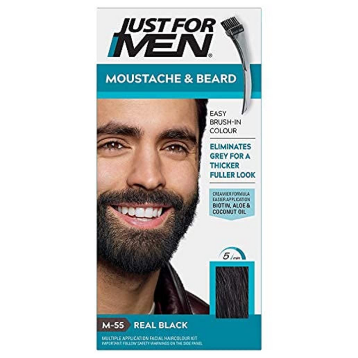Just For Men Moustache & Beard Real Black Hair Dye