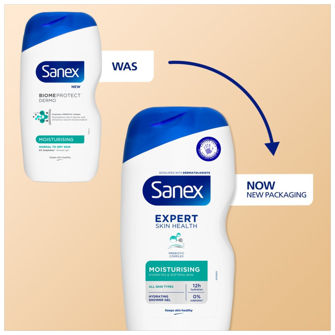 Sanex BiomeProtect Moisturising Shower Gel 450ml