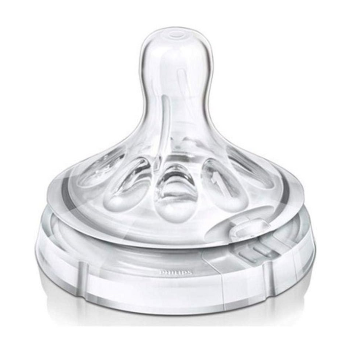 Philips Avent Natural Teat, 0 Month+, Newborn Flow, Anti-Colic, Pack of 2