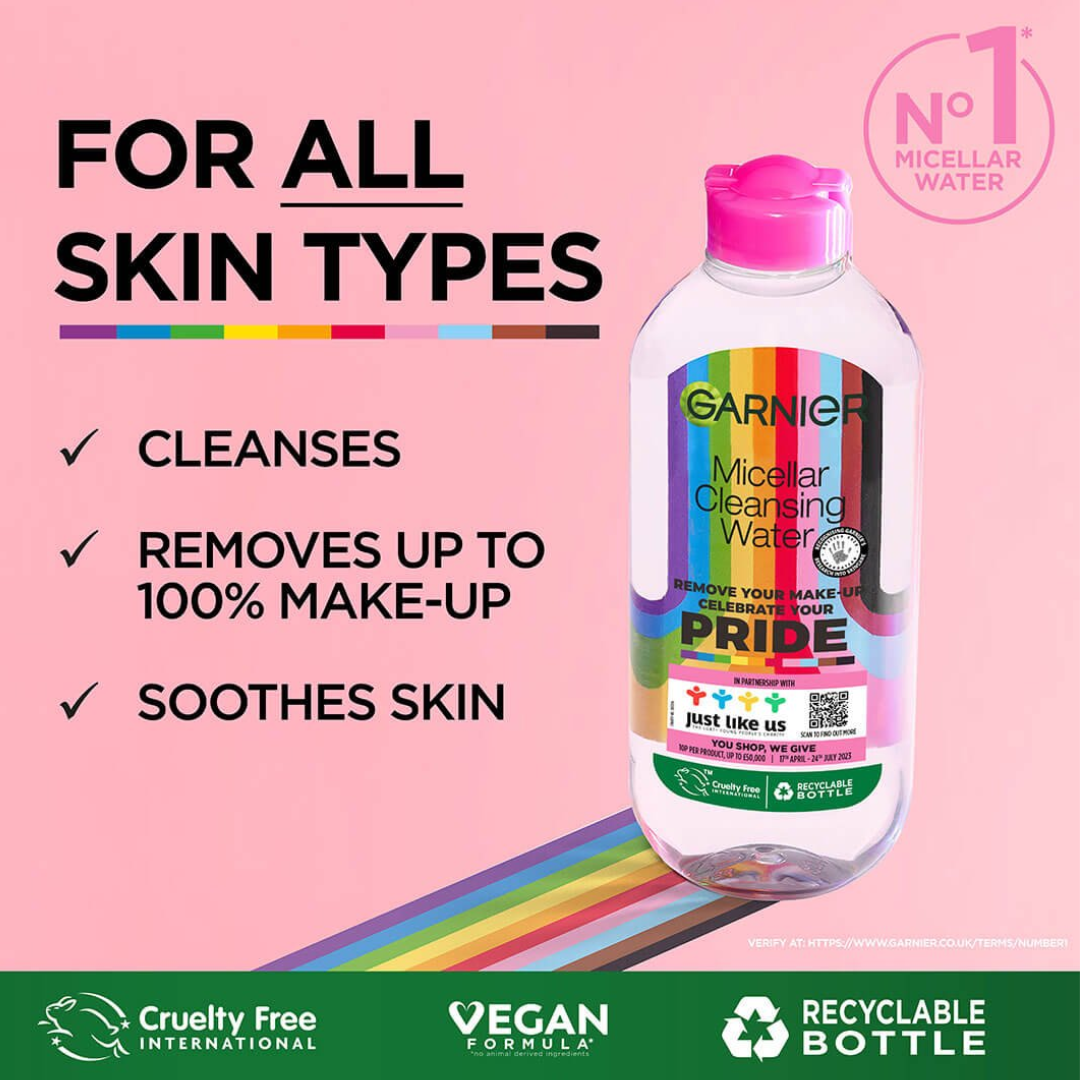 Garnier Micellar Cleansing Water- 400ml (D)