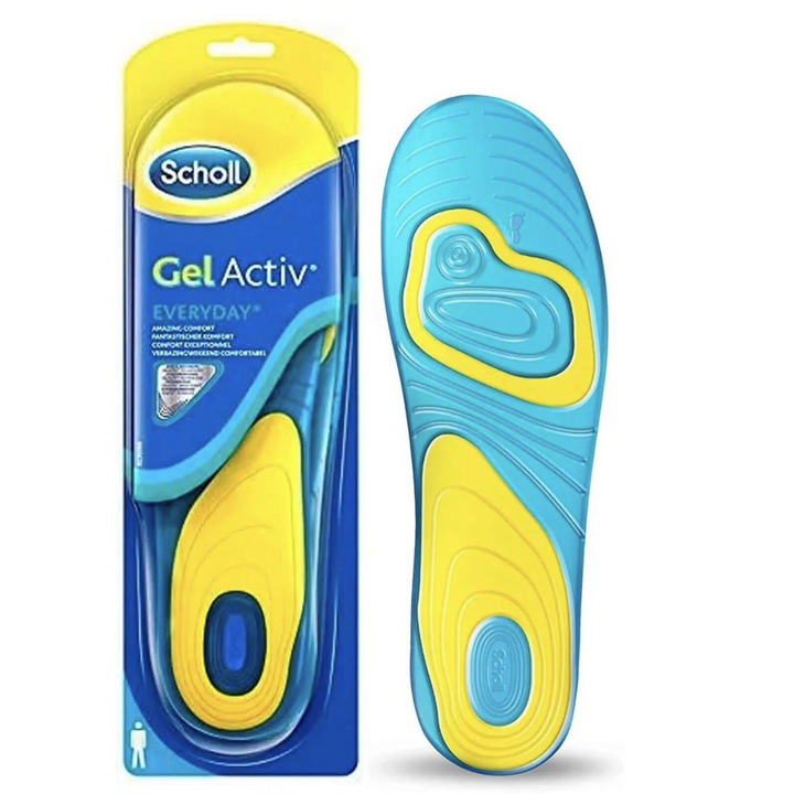 Scholl Gel Everyday Insoles - Men - size 7 - 12 