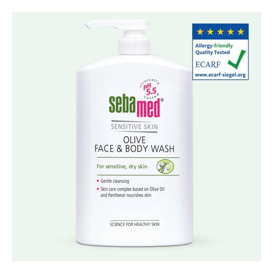 Sebamed Olive Face & Body Wash 1L