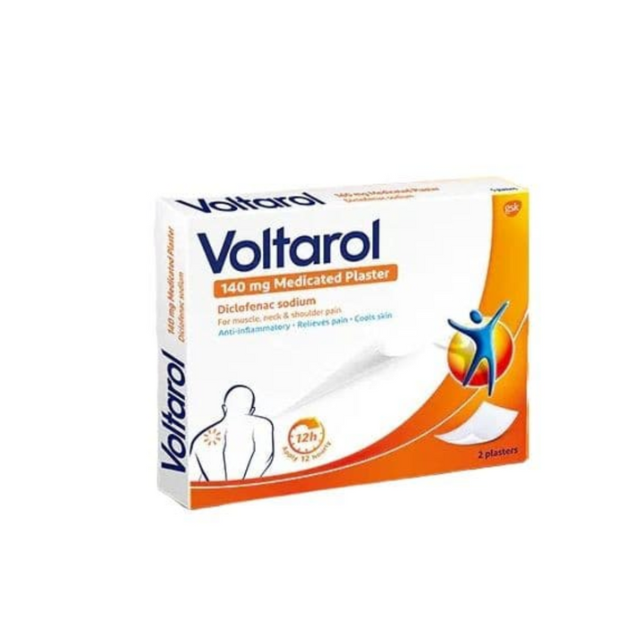 Voltaro Voltarol Pain Relief Medicated Plaster 140mg 5 Patches