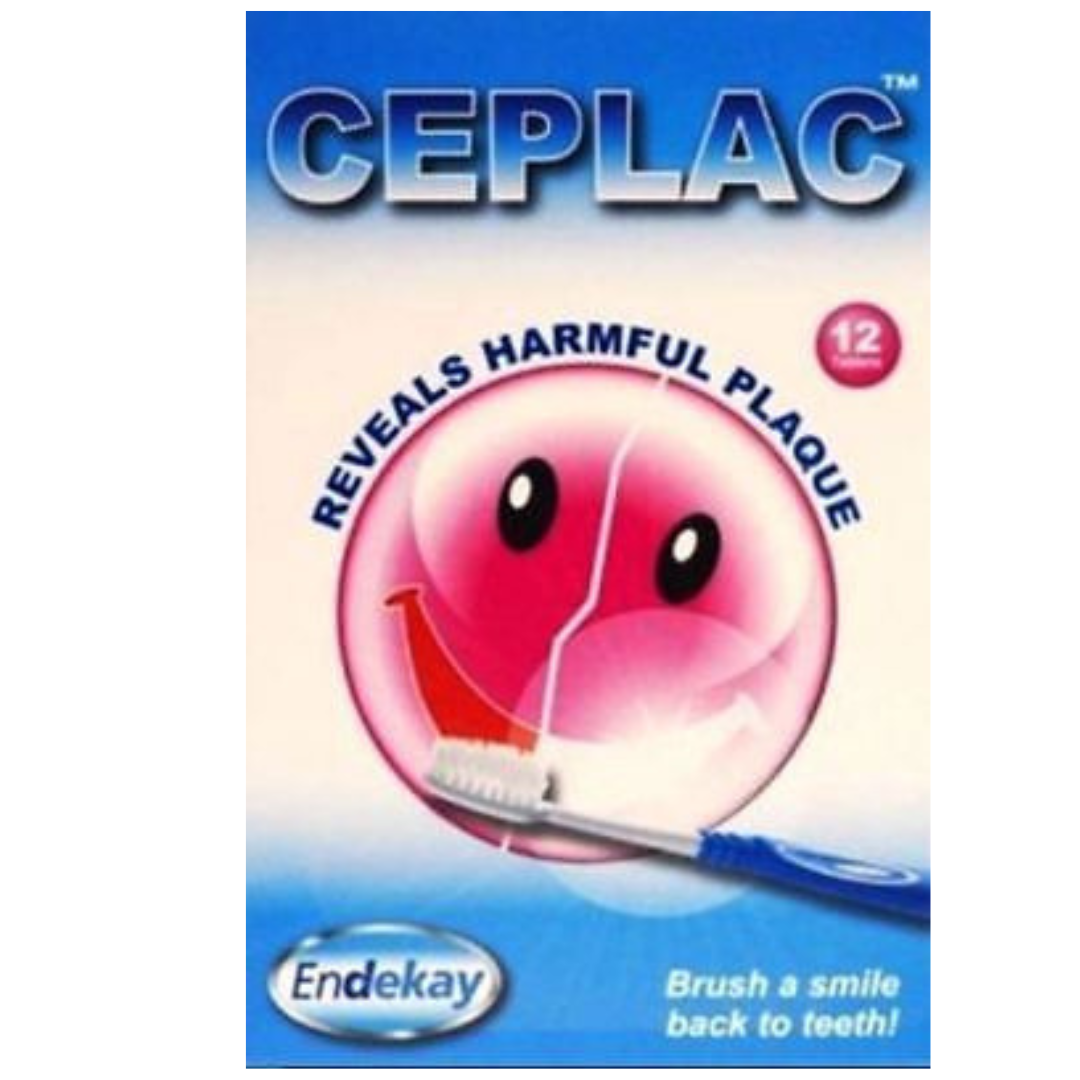 Ceplac Dental Disclosing Tablets Pack Of 12