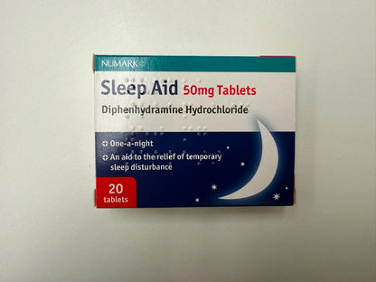 Numark Sleep Aid 50mg 20 Tablets (P) (A)