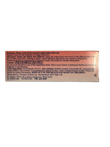 Care Clotrimazole 1% 20g Cream 