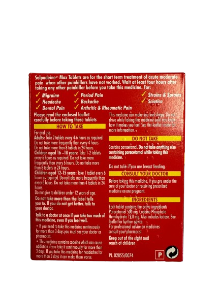Solpadeine Plus Soluble Tablets